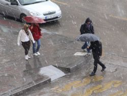 Erzurum dolu'ya tutuldu 
